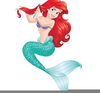 Little Mermaid Ariel Clipart Image