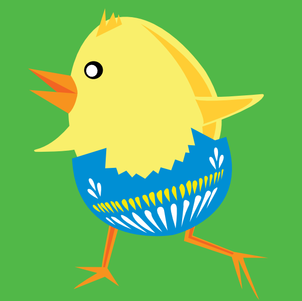 clip art easter chick. Easter Chicken