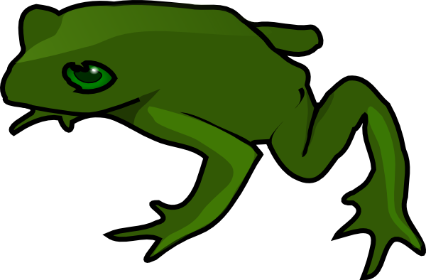 free clipart frog cartoon - photo #13