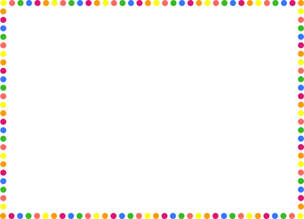clip art borders polka dots - photo #4