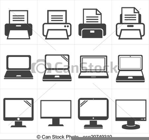 Free Office Equipment Clipart Image