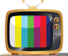 Free Retro Tv Clipart Image