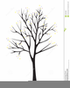 Spooky Tree Clipart Image