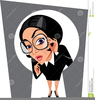 Female Manager Clipart Image