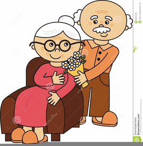 Funny Old Couple Clipart Free Images At Clker Com Vector Clip