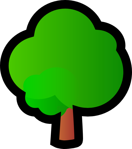 clip art cartoon trees - photo #37