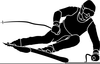 Clipart Skier Image
