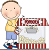 Clipart Of Popcorn Image