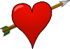 Heart-arrow Clip Art