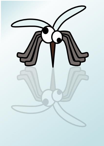 clipart mosquito cartoon - photo #16