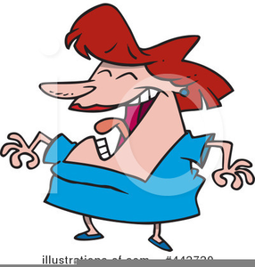 Laughing Yak Clipart Image