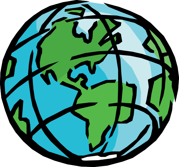 clipart of the globe - photo #1