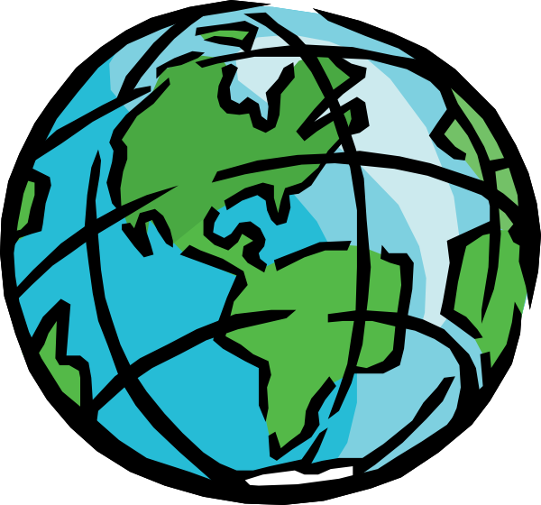 free clipart map of the world - photo #41