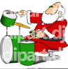 Free Christmas Drum Clipart Image