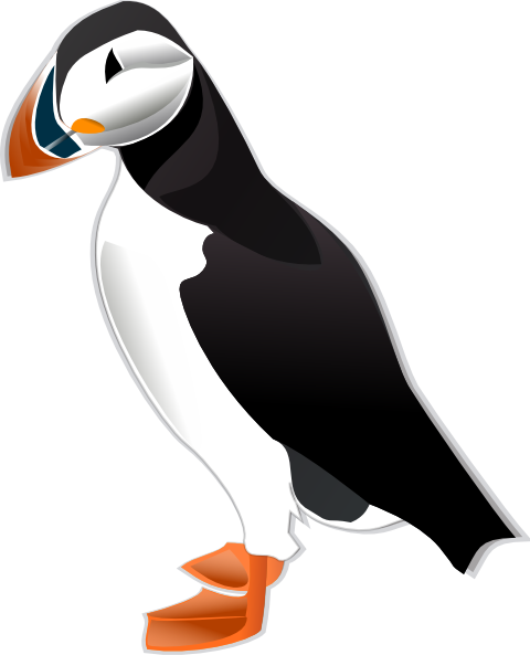 Puffin Md clip art