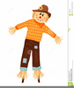 Cute Scarecrow Clipart Image