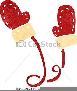 Free Winter Gloves Clipart Image