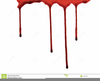 Blood Spray Clipart Image