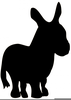 Clipart Donkey Silhouette Image