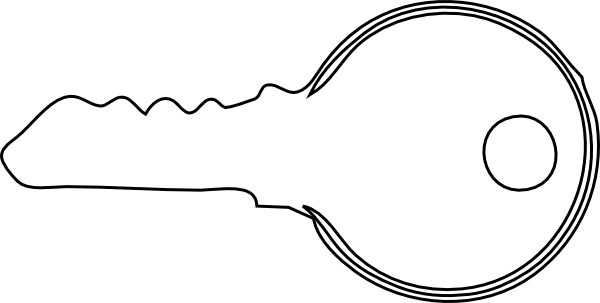 key clipart template - photo #4
