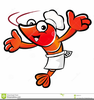 Chef Eating Food Clipart Image