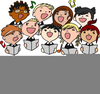 Choral Singers Clipart Image