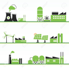 Coal Power Plant Clipart Image