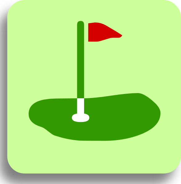 golf club clipart vector free - photo #25
