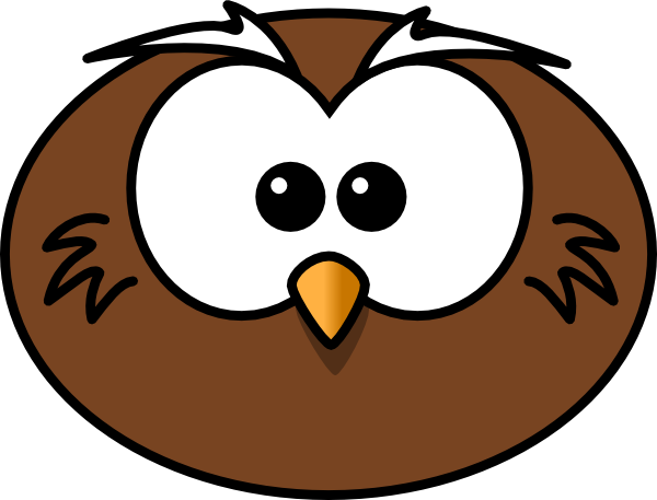 owl head clip art - photo #1