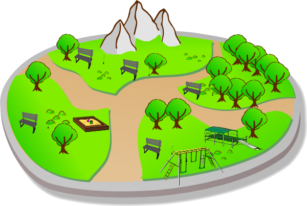 clipart of park - photo #1