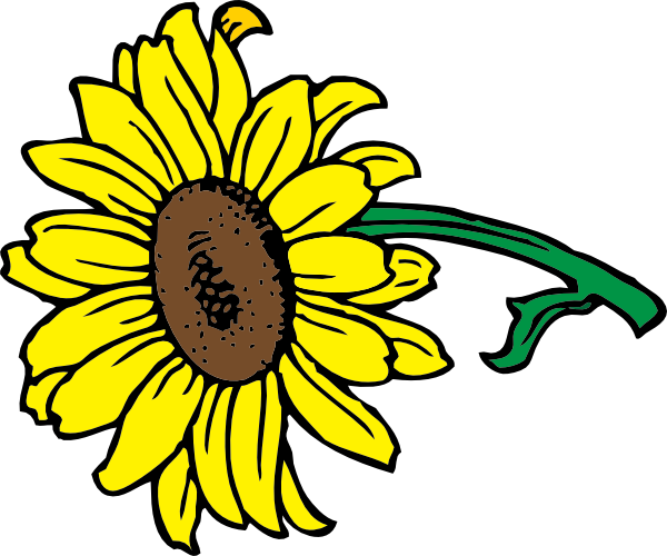 free clip art sunflowers flowers - photo #47