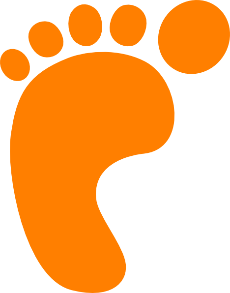 clipart of footprints - photo #36