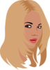 Blonde Woman Clip Art