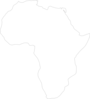 Africa Outline Clip Art