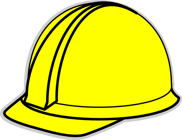 yellow hard hat clipart - photo #2