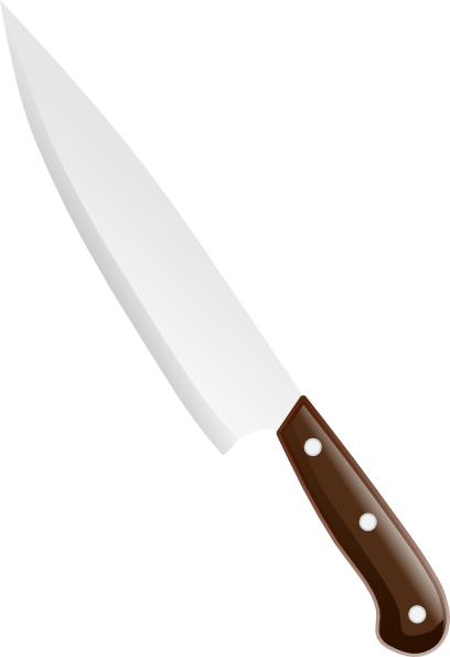 clipart kitchen knife - photo #35