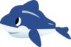 Toy Dolphin Clip Art