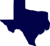 Blue Texas Clip Art