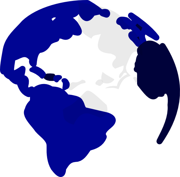 globe clipart blue - photo #33