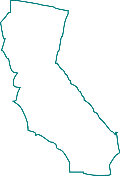 free clipart map of california - photo #5