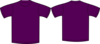  Plain Tshirt Purple Clip Art