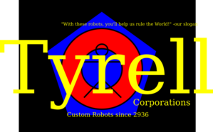 Tyrell Corporations Logo Clip Art