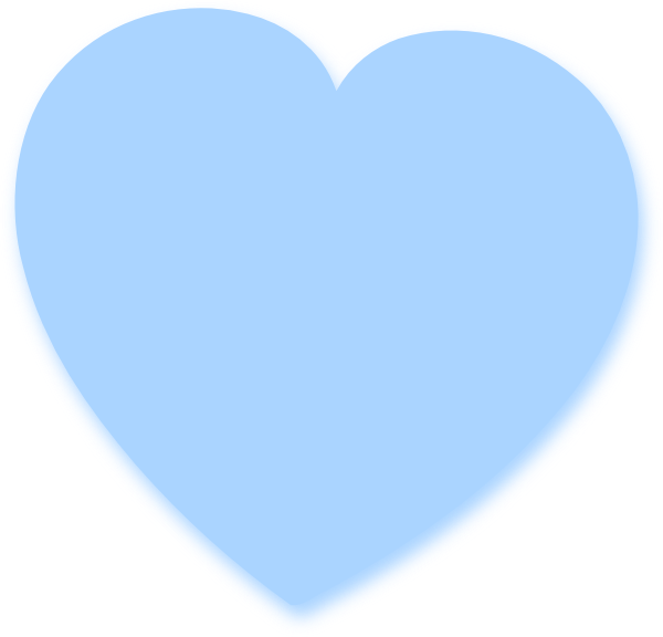 blue heart clip art free - photo #40