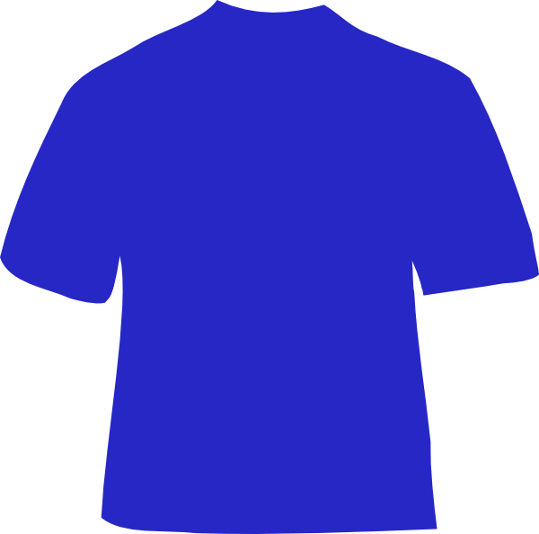 blue t shirt clip art - photo #7