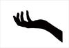 Hand Reaching Up Clipart Image