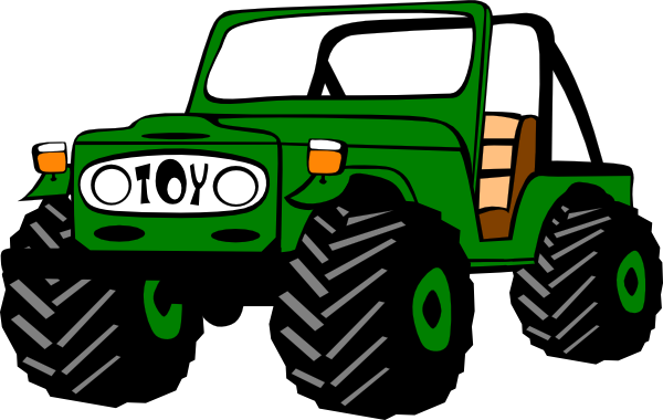 cartoon jeep clipart - photo #1