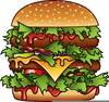American Food Clipart Image