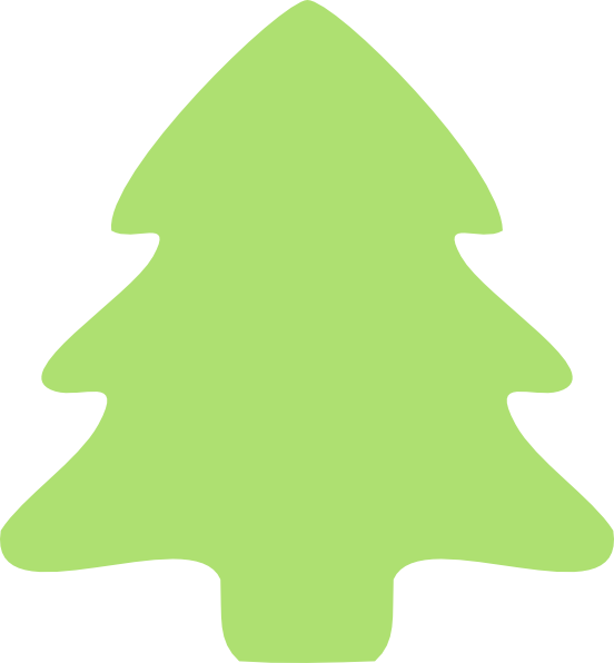 free clipart christmas tree outline - photo #3