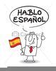 Clipart Spanish Language Image
