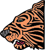 Tiger Head Clip Art